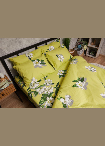 Комплект постельного белья Бязь Gold Люкс «» семейный 160х220х2 наволочки 4х70х70 (MS-820005529) Moon&Star Wisteria (296909756)