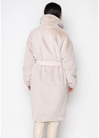 Пальто с капюшоном, трансформер 1314M-C Молоко/ Кремовый SAM M Samange (367724725)