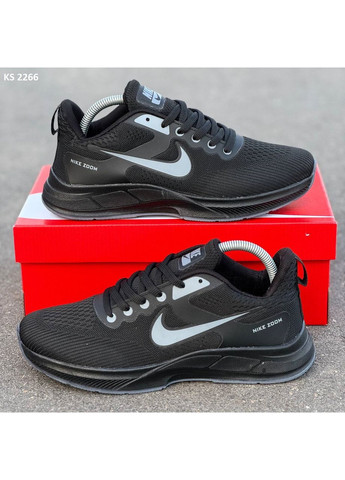 КРОСІВКИ ЖІНОЧІ NIKE AIR ZOOM BLACK НАЙК АІР ЗУМ No Brand чорні демісезони (367178094)