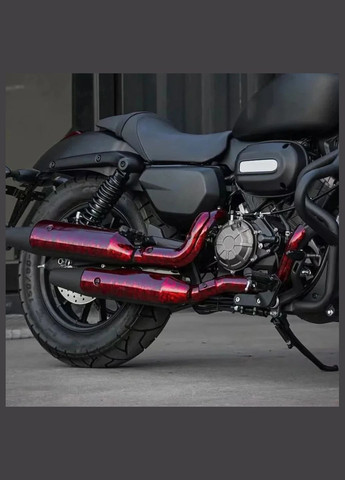 Защитная виниловая плёнка для авто мотоцикла 10×150 см Flower Carbon Red No Brand (350202698)