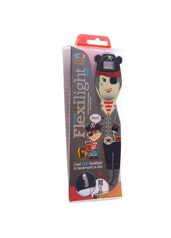 Закладка-фонарик Rechargeable Друзья Пират, 14,7х3,6х1,3 см () FLEXILIGHT FLRPPI (328394101)