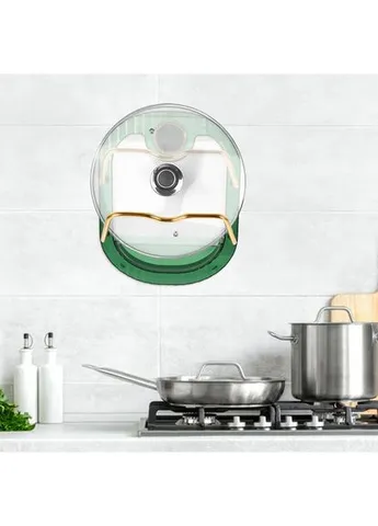 Держатель для крышек на стену, Kitchen Pot Cover Rack / Подставка для крышек кастрюль Hengda (387412198)