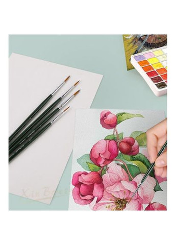 Набір професійних контурних пензлів для малювання HB25115 14 предметів (М1340346) No Brand (350199090)