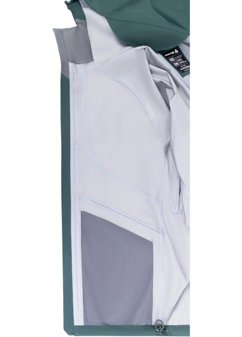 Оливкова (хакі) демісезонна куртка frontier axifraga 20k/20k dark green No Brand