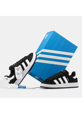 КРОСІВКИ ЖІНОЧІ ADIDAS CAMPUS 00S BLACK WHITE V2 АДІДАС КАМПУС No Brand чорні демісезони (369392794)