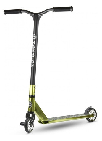 Трюковой самокат Trigger HIC (Золотой) (Золотисто-оливковый) Maraton (342389645)