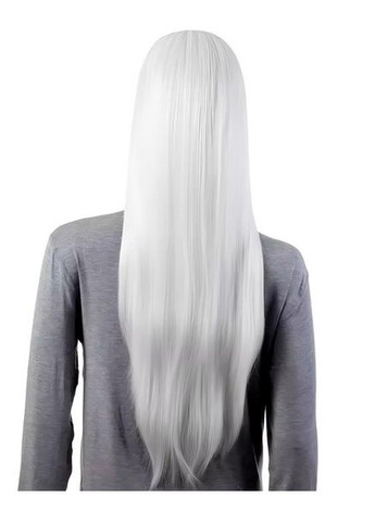Довга біла перука 100 см, перука блонд жіноча довга No Brand (326766790)