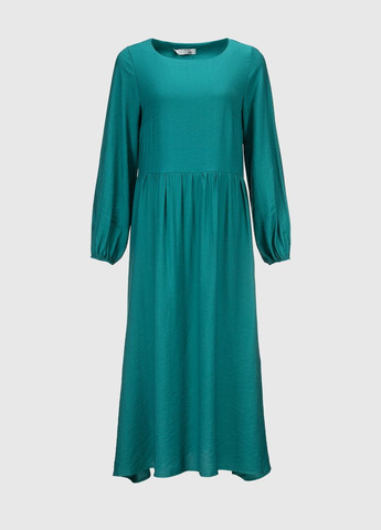 Зелена повсякденний сукня однотонна жіноча 605 (2000990349583d) shop (2000990349583) No Brand однотонна