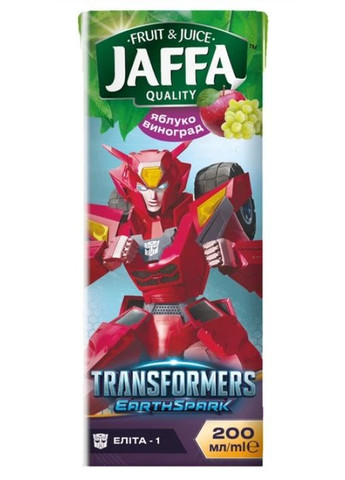 Нектар Пони-Трансформеры Яблоко-Виноград 200мл (упаковка 18 шт) Jaffa (369544259)