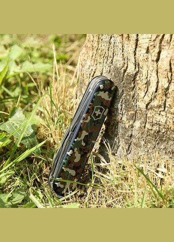 Комплект Ніж Spartan Camouflage 1.3603.94 + Подарункова коробка для ножа 91мм vix-2 Victorinox (317301523)