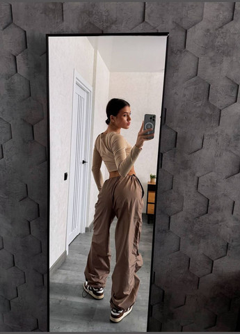 Жіночі штани карго з плащівки Osoblyva (338887771)