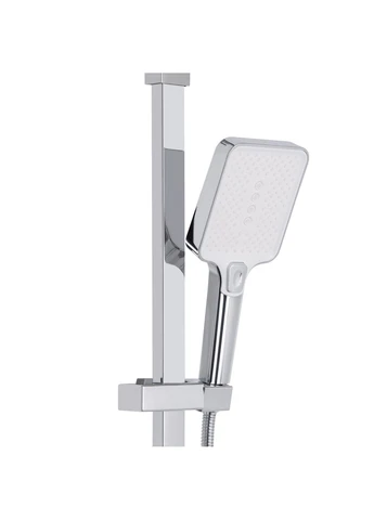 Душова система універсальна Swan Cascada на три споживачі (з виливом) QTSWA111CRW45570 Chrome/White Qtap (381214247)