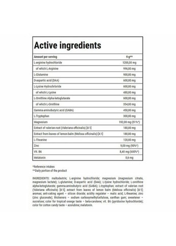Sleep-Er 225 g /25 servings/ Tropical Orange Trec Nutrition (289770662)