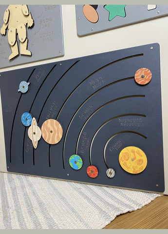 Бизиборд великан, гигиант, для детских садов, детских комнат No Brand (355890454)