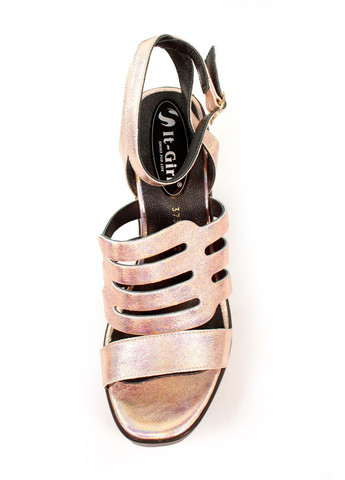 Пудровые женские босоножки It-Girl с ремешком