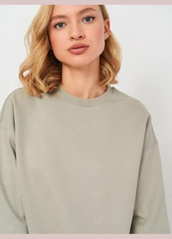 Футболка-світшот плотна оверсайз базова Mango - (327464325)