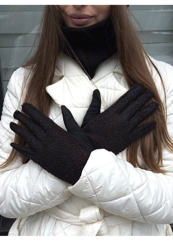 Перчатки женские перчатки барашек Teddy с сенсорным пальчиком No Brand (366547604)
