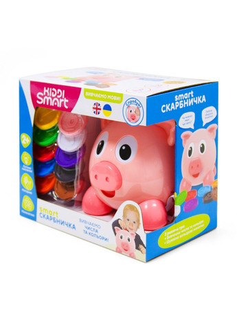 Інтерактивна двомовна іграшка – Smart-Скарбничка KiddiSvit (302236180)