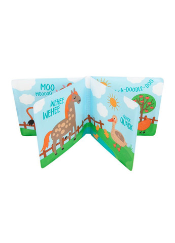 Іграшка-книжечка м'яка пищалка "Кольорова ферма" колір різнокольоровий 00-00056420 Canpol Babies (314891179)