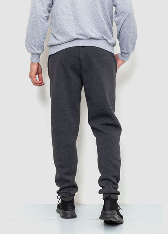 Спорт чоловічі штани на флісі, колір темно-сірий, Ager (277630048)
