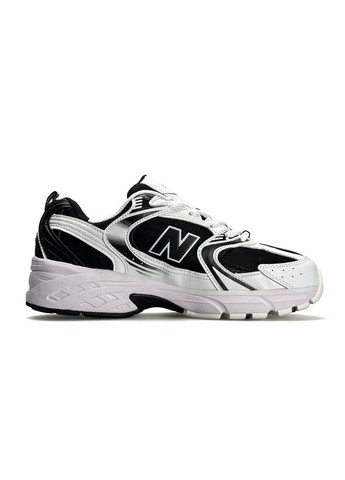 Кросівки жіночі New Balance Black White No Brand 530 W Premium чорно-білі демісезони (317410979)