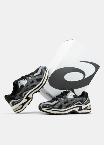 Серые зимние кроссовки зимние мужские asics gel-preleus winter gore-tex grey black termo | асикс гель-прелеус серые черные термо No Brand