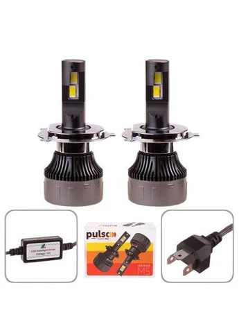 Лампи M5/H4/LED-chips CSP/9-16v/2*70w/16000Lm/6500K PULSO (315787330)
