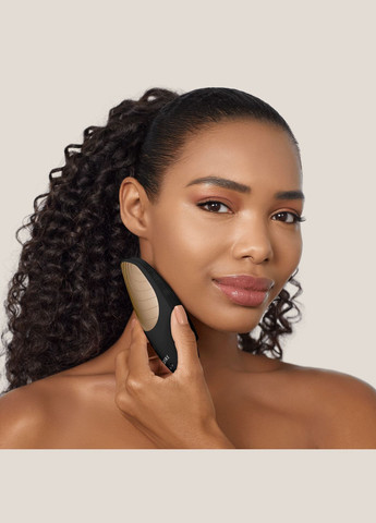 Електронна звукова термо щітка для обличчя Sonic Thermo Facial Brush 6в1 gray GESKE (341526165)