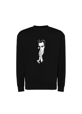 Черный свитшот с принтом "michael corleone". крёстный отец (10484642733) ТiШОТКА (365436142)