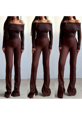 Лонгслив с открытыми плечами. MonCher (350881064)