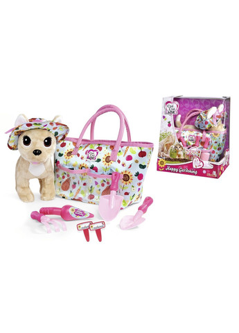 Собачка Chi Chi Love "Щасливе садівництво", з сумочкою та аксесуарами, 20 см, 3+ () Simba 5890023 (370499370)