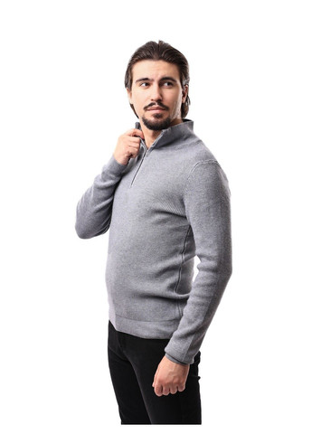 Сірий светр чоловічий Fashion