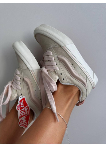КЕДЫ ЖЕНСКИЕ VANS KNU PASTELS PINK ВАНС КНУ СКУЛ No Brand розовые демисезоны (368883968)