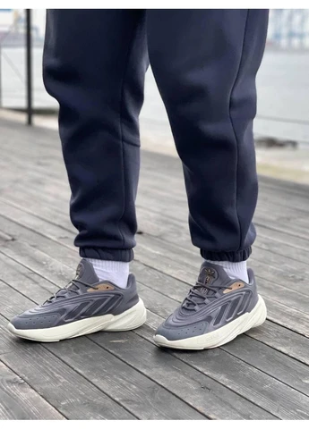 Білі літні кросівки adidas ozelia blue white адідас озелія No Brand