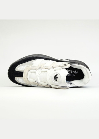 Кросівки жіночі і чоловічі Adidas Niteball black white | Адідас Найтбол чорні білі No Brand чорно-білі демісезони (307397791)