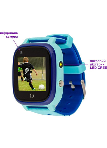 Смарт-годинник Amigo go005 4g wifi kids waterproof thermometer blue (268141135)