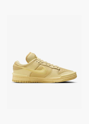 Кроссовки женские Dunk Low Twist Yellow DZ2794-701 Nike жёлтые (335013149)