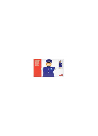 Игровой набор Куклаперчатка Полицейский (51646G) Goki кукла-перчатка полицейский (275100663)
