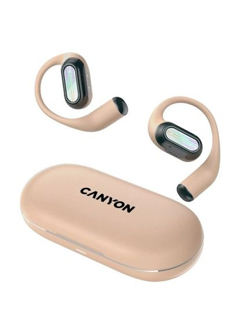 Навушники Canyon (CNS-TWS12BE) VAG OnFlow 12 OWS ENC Beige (366520395)