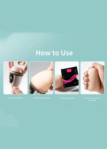 Мастурбатор мужское яйцо, имитация анального отверстия, компактное, мягкое, многократное, гипоаллергенное No Brand (337167601)