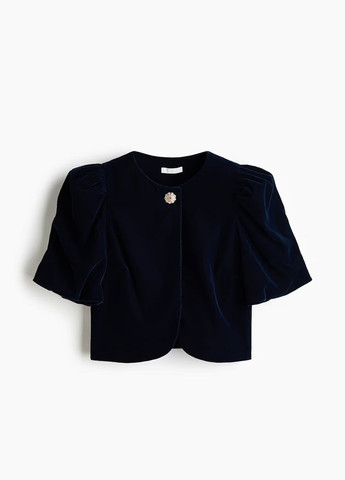 Темно-синя блузка H&M