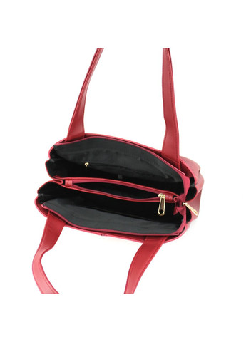 Повсякденна жіноча сумка 0-530512 червона Voila (348418901)