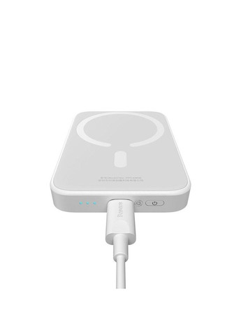 Магнітний портативний павербанк з бездротовою зарядкою Magnetic 20W 6000mAh для iPhone Baseus (349824384)