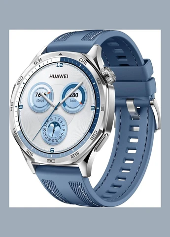 Smart Watch GT 5 46mm (VLI-B19) Blue (Woven Strap) UA Huawei (330029637)