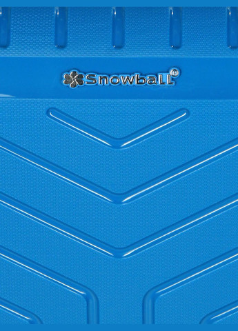 Чемодан маленький S полипропилен 20103 55×36×20см 35л Синий Snowball (297643994)