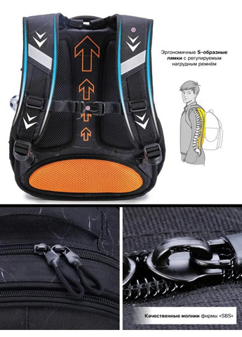 Рюкзак школьный для мальчиков /SkyName R1-046 Winner (332164293)