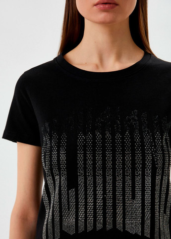 Жіноча футболка зі стразами John Richmond - (330402983)