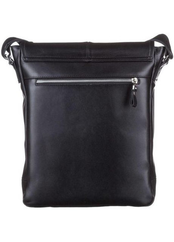 Сумка планшет через плечо для документов и для телефона мужская из натуральной кожи средняя Черный 37080 Shvigel (354229871)