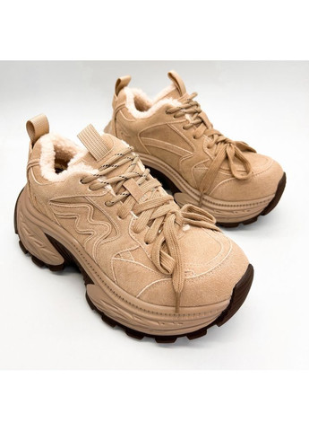 Кросівки (р) Замшa 0-1-1-Z-28-ZM-157-2 Lifexpert бежеві зими (360876499)