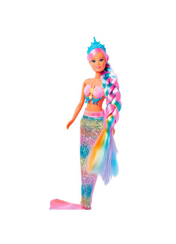 Лялька Steffi з аксесуарами русалочка Rainbow з блискучим хвостом Simba (278082587)